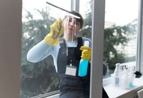 Nettoyage de vitres intérieures et extérieures à Conat